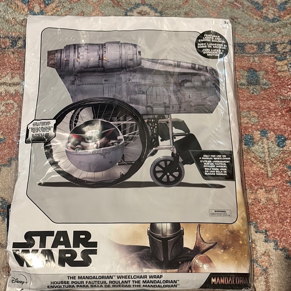 Star Wars Mandalorian Wheelchair Wrap